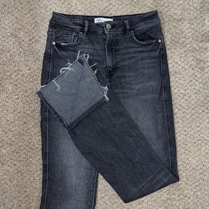 Zara Split Flare Denim